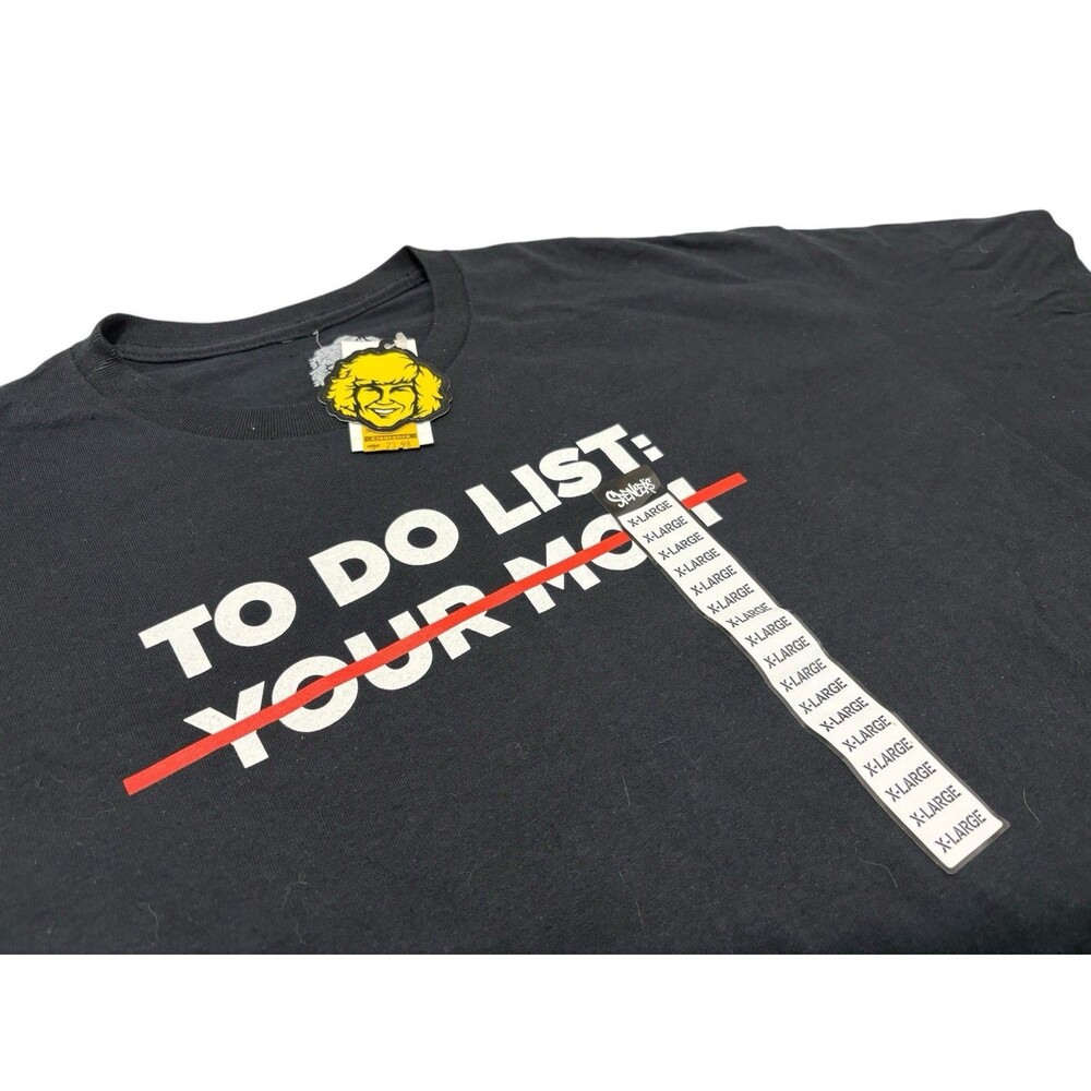 Spencer Gifts Men’s XL T -Shirt NWT To Do List: Your Mom Funny, Humor, Jokes
